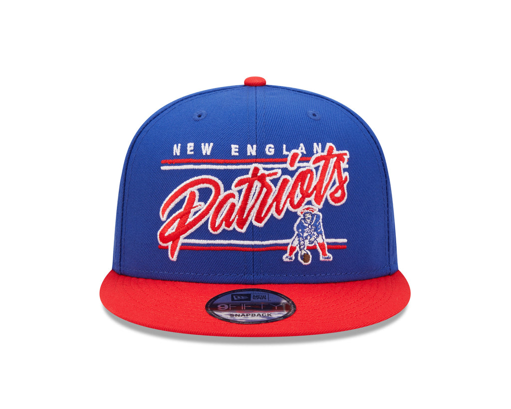 New England Patriots Historic Logo New Era Team Script 2 Tone 9FIFTY Snapback Hat product image 3, provided for visual