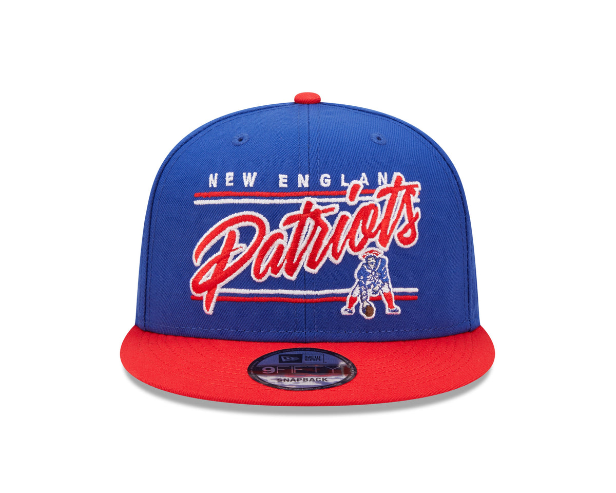 New England Patriots Historic Logo New Era Team Script 2 Tone 9FIFTY Snapback Hat product image 3, provided for visual