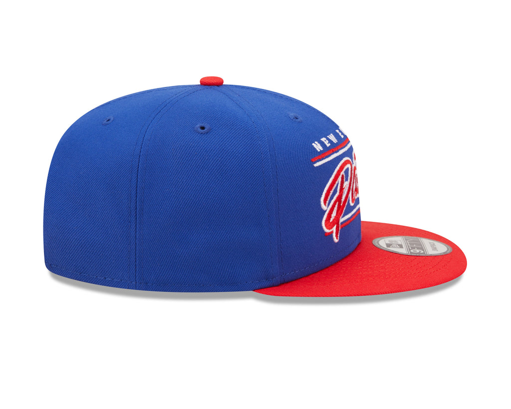 New England Patriots Historic Logo New Era Team Script 2 Tone 9FIFTY Snapback Hat product image 6, provided for visual