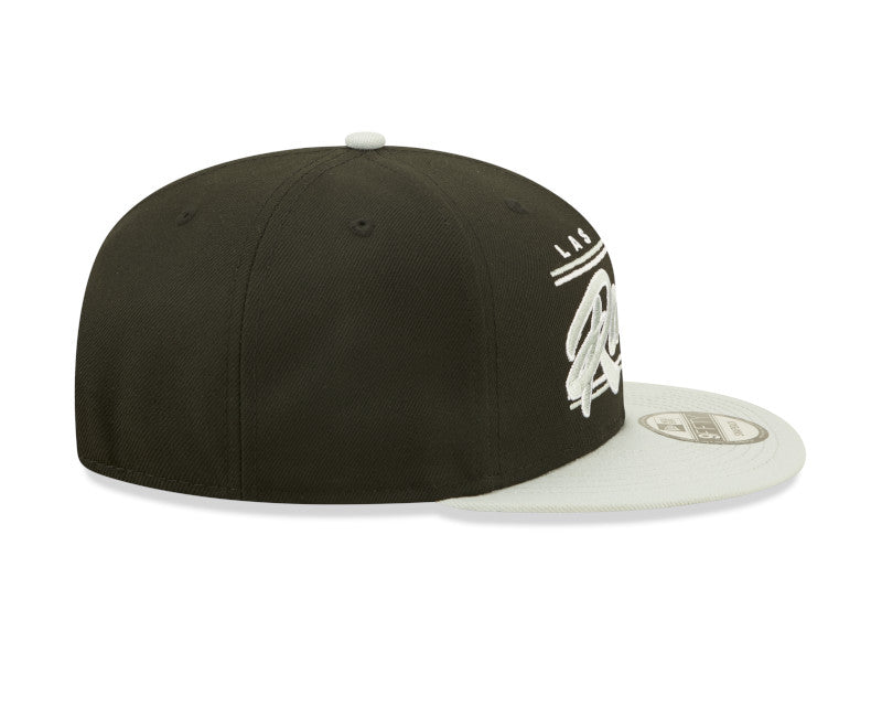 Las Vegas Raiders New Era Team Script 2 Tone 9FIFTY Snapback Hat product image 6, provided for visual reference and product