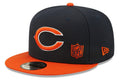 Chicago Bears Primary Logo New Era 2 Tone League Flawless 9FIFTY Snapback Hat product image 1, provided for visual reference