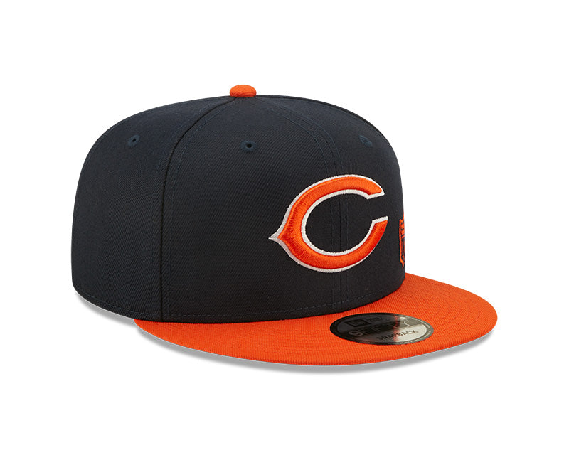 Chicago Bears Primary Logo New Era 2 Tone League Flawless 9FIFTY Snapback Hat product image 3, provided for visual reference