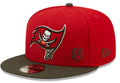 Tampa Bay Buccaneers New Era 2 Tone League Flawless 9FIFTY Snapback Hat product image 1, provided for visual reference and