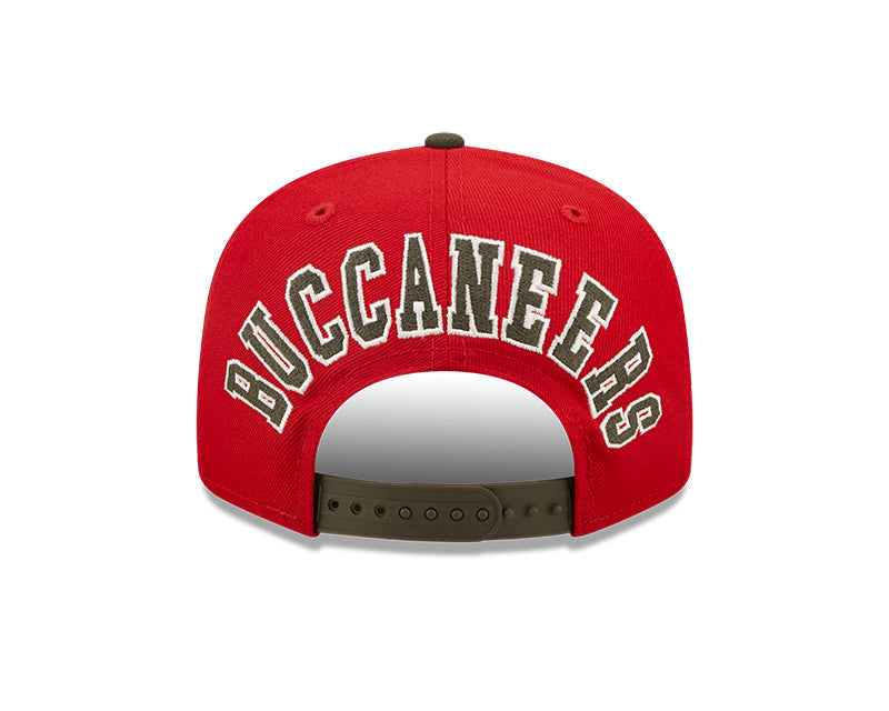 Tampa Bay Buccaneers New Era 2 Tone League Flawless 9FIFTY Snapback Hat product image 6, provided for visual reference and