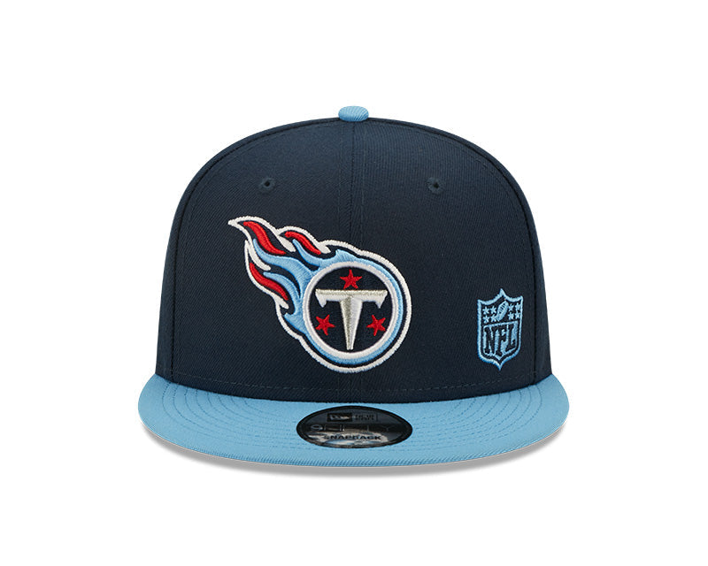 Tennessee Titans New Era 2 Tone League Flawless 9FIFTY Snapback Hat product image 2, provided for visual reference and