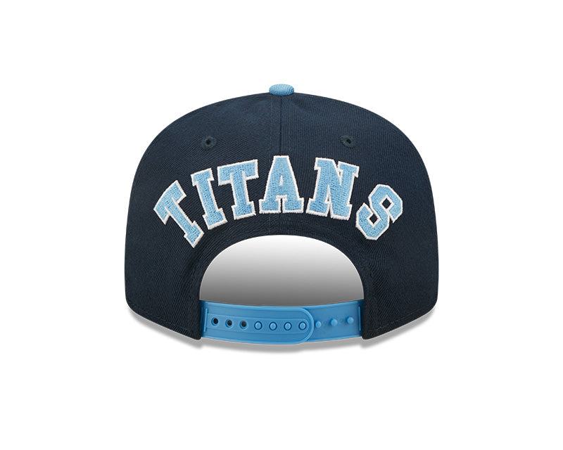 Tennessee Titans New Era 2 Tone League Flawless 9FIFTY Snapback Hat product image 6, provided for visual reference and