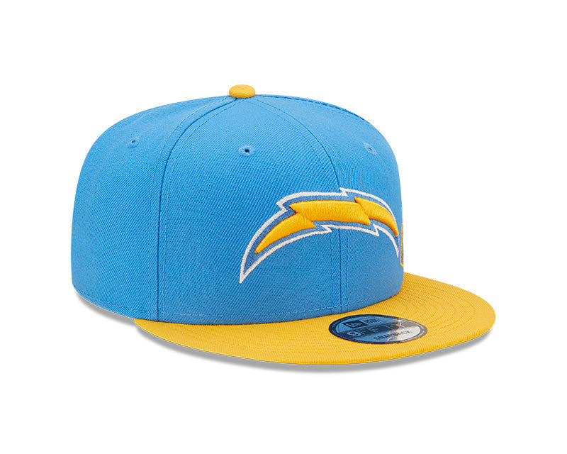 Los Angeles Chargers New Era 2 Tone League Flawless 9FIFTY Snapback Hat product image 3, provided for visual reference and