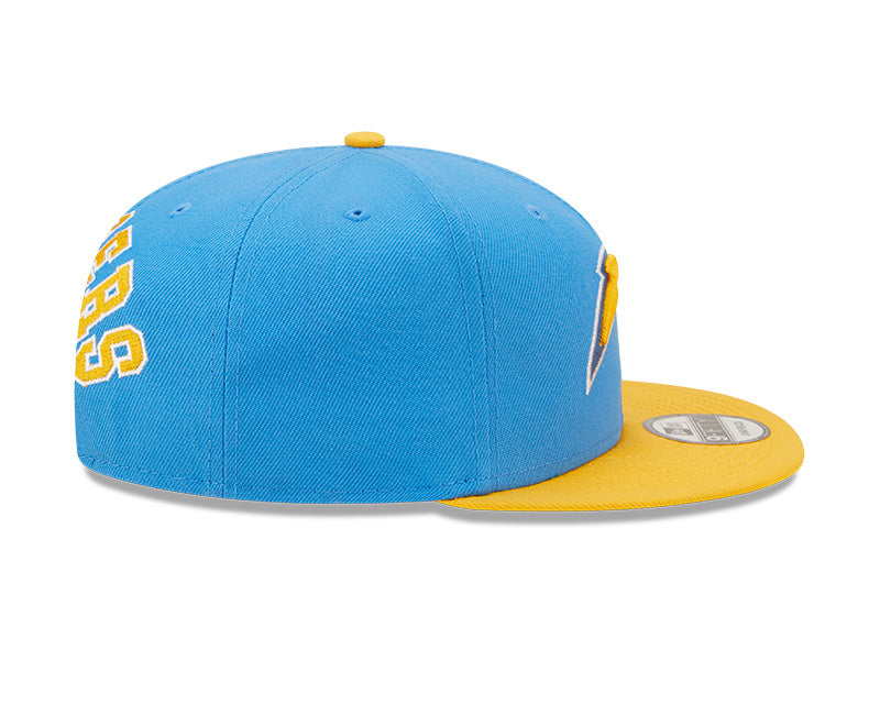 Los Angeles Chargers New Era 2 Tone League Flawless 9FIFTY Snapback Hat product image 5, provided for visual reference and