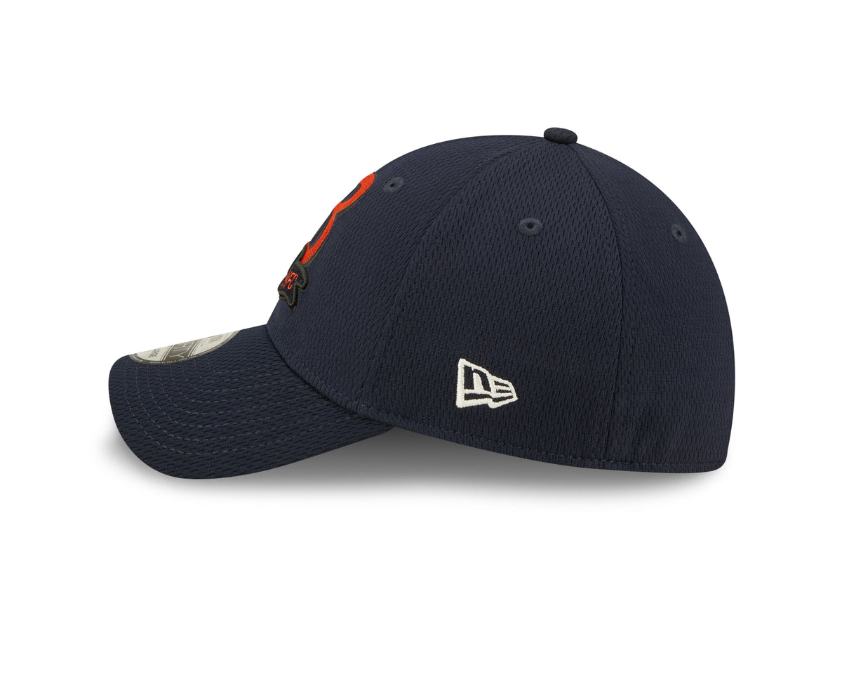 Chicago Bears"B" Logo New Era Navy 2022 Sideline Coaches 39THIRTY Flex Hat for Men product image 5, provided for visual