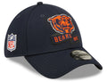 Chicago Bears Mascot Logo New Era Navy 2022 Sideline Coaches 39THIRTY Flex Hat for Men product image 1, provided for visual