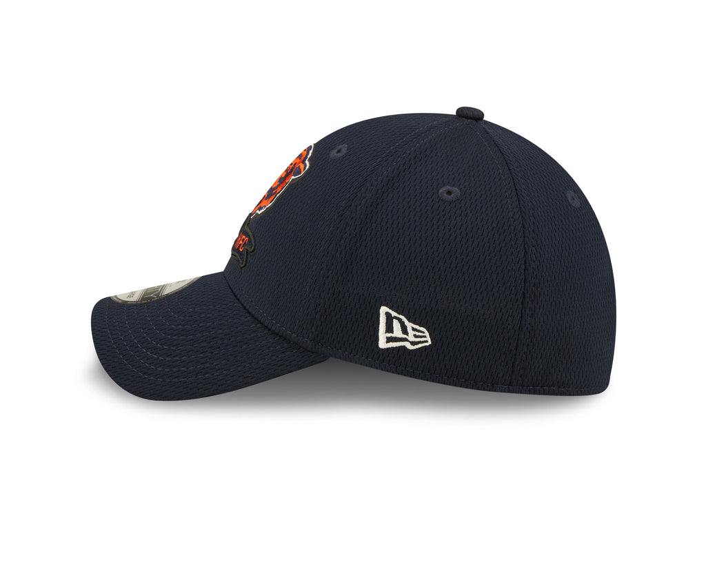 Chicago Bears Mascot Logo New Era Navy 2022 Sideline Coaches 39THIRTY Flex Hat for Men product image 5, provided for visual