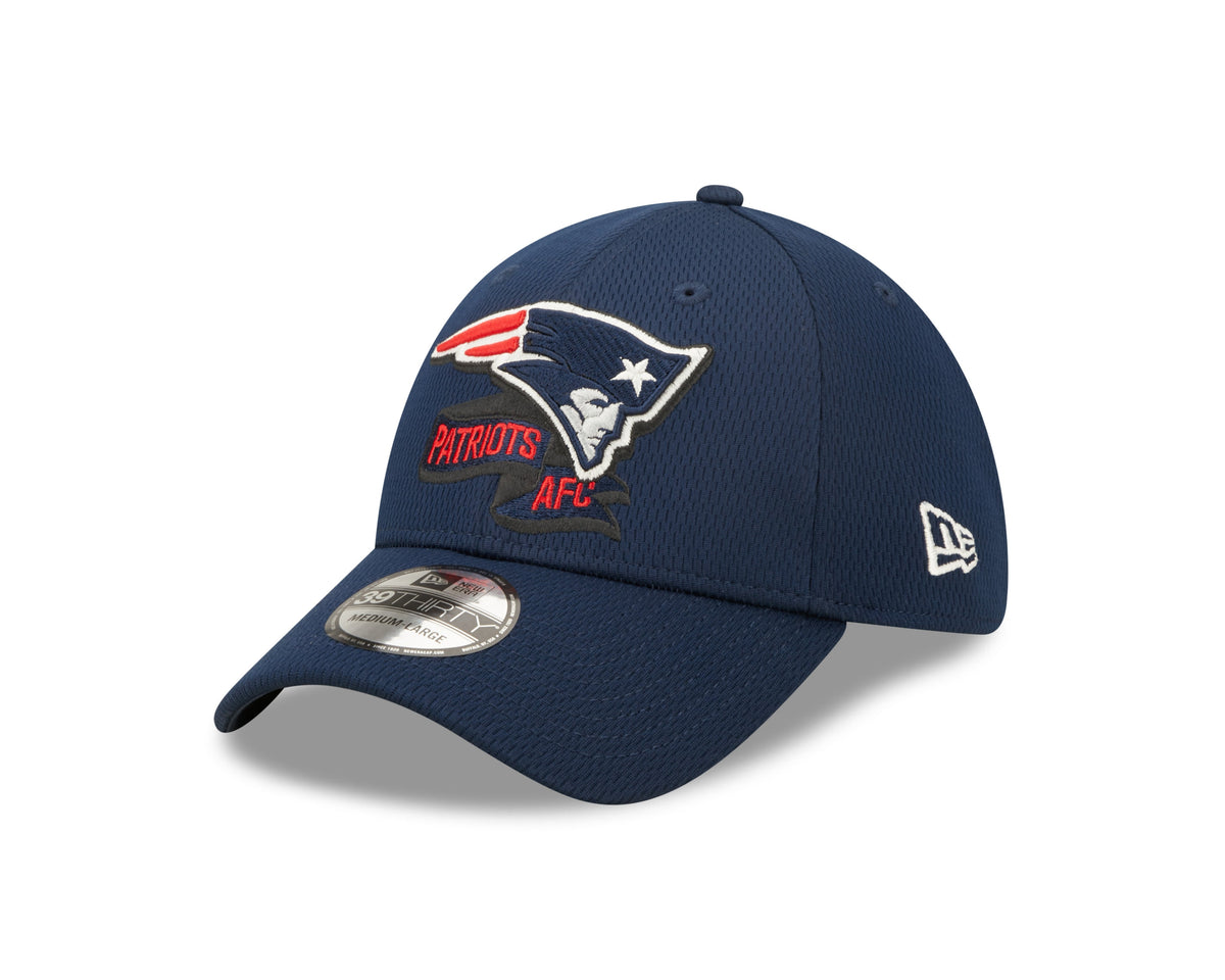 New England Patriots New Era Navy 2022 Sideline Coaches 39THIRTY Flex Hat for Men product image 4, provided for visual