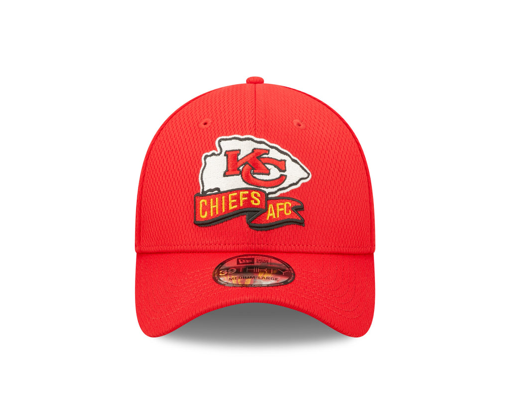 Kansas City Chiefs New Era Red 2022 Sideline Coaches 39THIRTY Flex Hat for Men product image 2, provided for visual