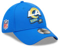Los Angeles Rams New Era Blue 2022 Sideline Coaches 39THIRTY Flex Hat for Men product image 1, provided for visual reference