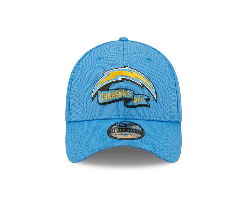 Los Angeles Chargers New Era Blue 2022 Sideline Coaches 39THIRTY Flex Hat for Men product image 2, provided for visual
