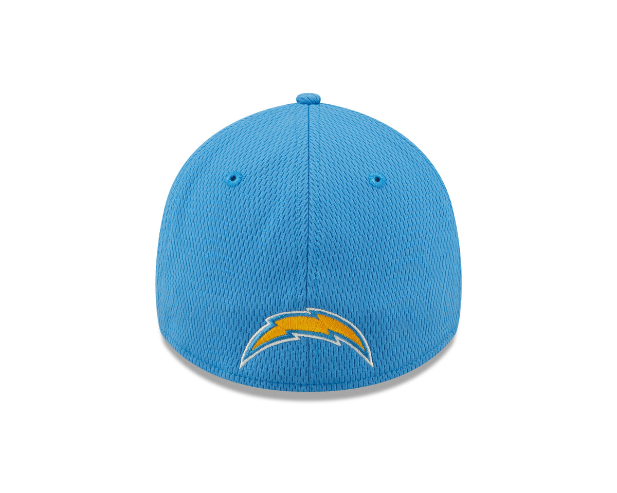 Los Angeles Chargers New Era Blue 2022 Sideline Coaches 39THIRTY Flex Hat for Men product image 6, provided for visual