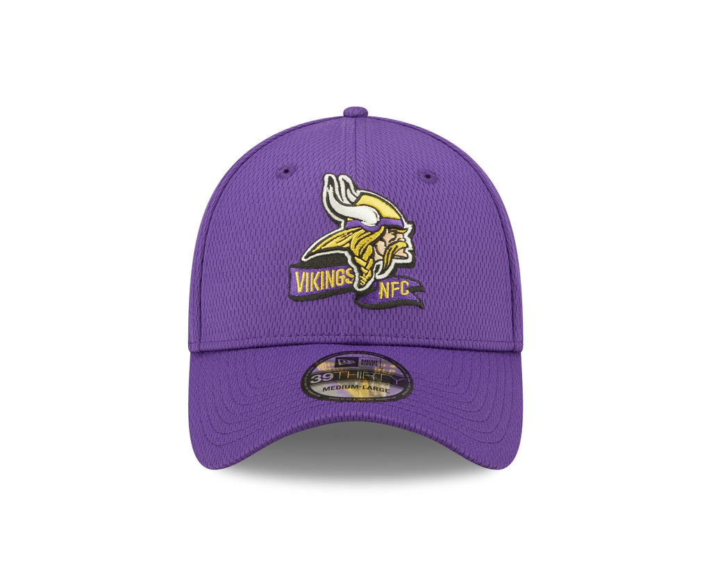 Minnesota Vikings New Era Purple 2022 Sideline Coaches 39THIRTY Flex Hat for Men product image 3, provided for visual