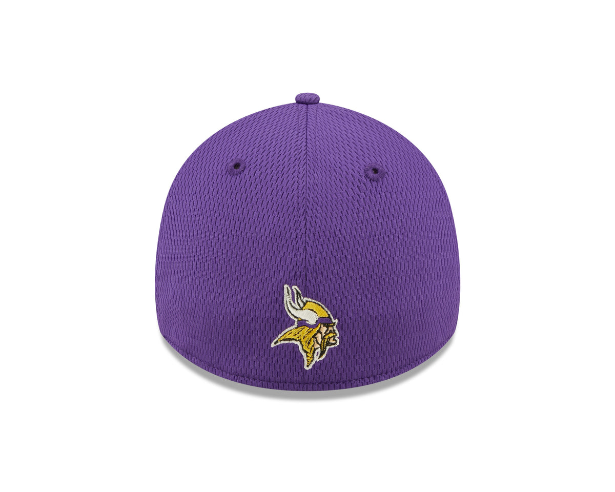 Minnesota Vikings New Era Purple 2022 Sideline Coaches 39THIRTY Flex Hat for Men product image 7, provided for visual
