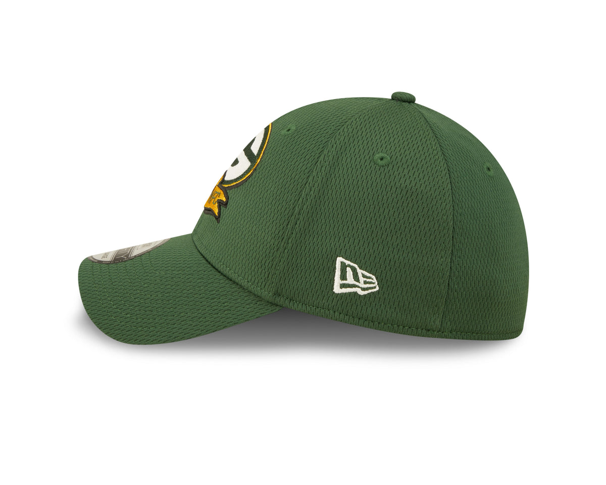Green Bay Packers New Era Green 2022 Sideline Coaches 39THIRTY Flex Hat for Men product image 5, provided for visual