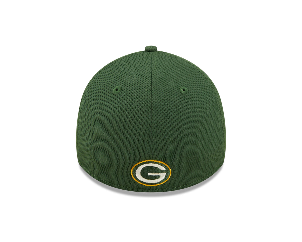 Green Bay Packers New Era Green 2022 Sideline Coaches 39THIRTY Flex Hat for Men product image 6, provided for visual