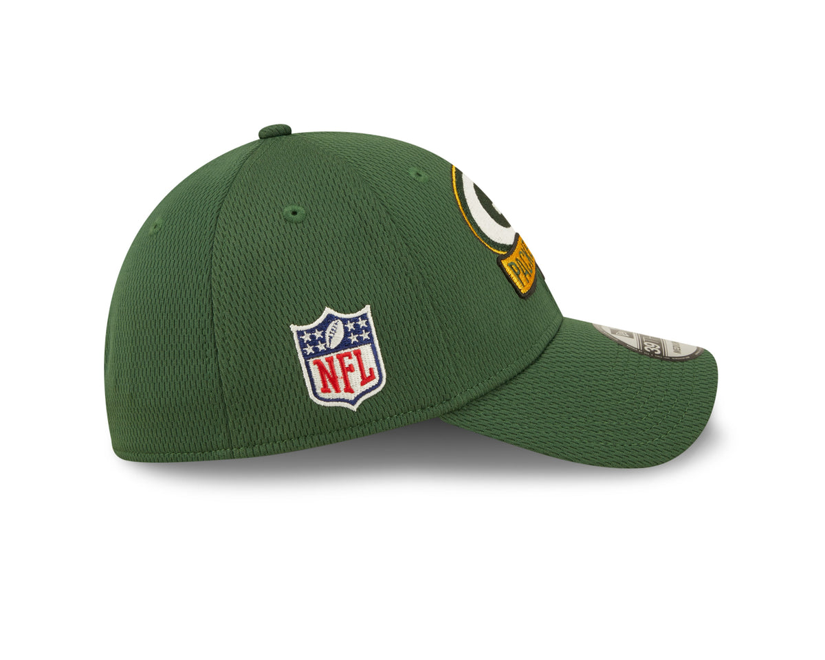 Green Bay Packers New Era Green 2022 Sideline Coaches 39THIRTY Flex Hat for Men product image 4, provided for visual