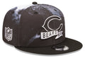 Chicago Bears New Era Black Ink 2022 NFL Sideline Primary Logo 9FIFTY Snapback Adjustable Hat for Men product image 1,