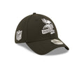 Minnesota Vikings New Era Black 2022 Sideline 39THIRTY Flex Hat for Men product image 1, provided for visual reference and