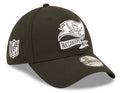 Tampa Bay Buccaneers New Era Black 2022 Sideline 39THIRTY Flex Hat for Men product image 1, provided for visual reference