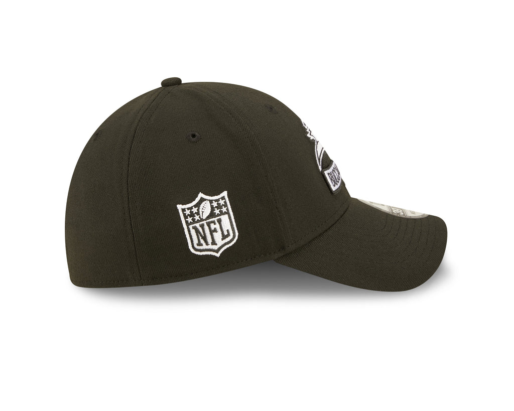 Tampa Bay Buccaneers New Era Black 2022 Sideline 39THIRTY Flex Hat for Men product image 4, provided for visual reference