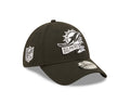 Miami Dolphins New Era Black 2022 Sideline 39THIRTY Flex Hat for Men product image 1, provided for visual reference and