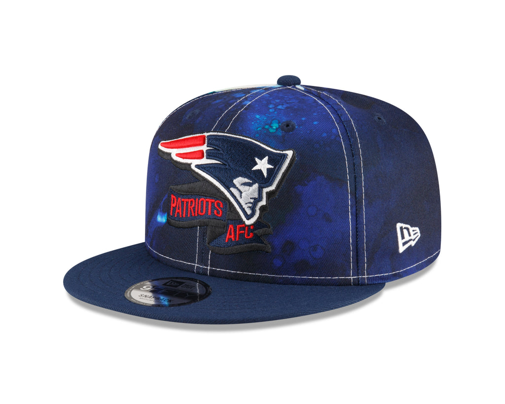 New England Patriots New Era Ink 2022 NFL Sideline 9FIFTY Snapback Adjustable Hat for Men product image 3, provided for