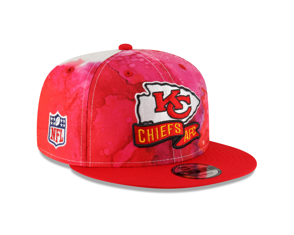 Kansas City Chiefs New Era Ink 2022 NFL Sideline 9FIFTY Snapback Adjustable Hat for Men product image 1, provided for visual