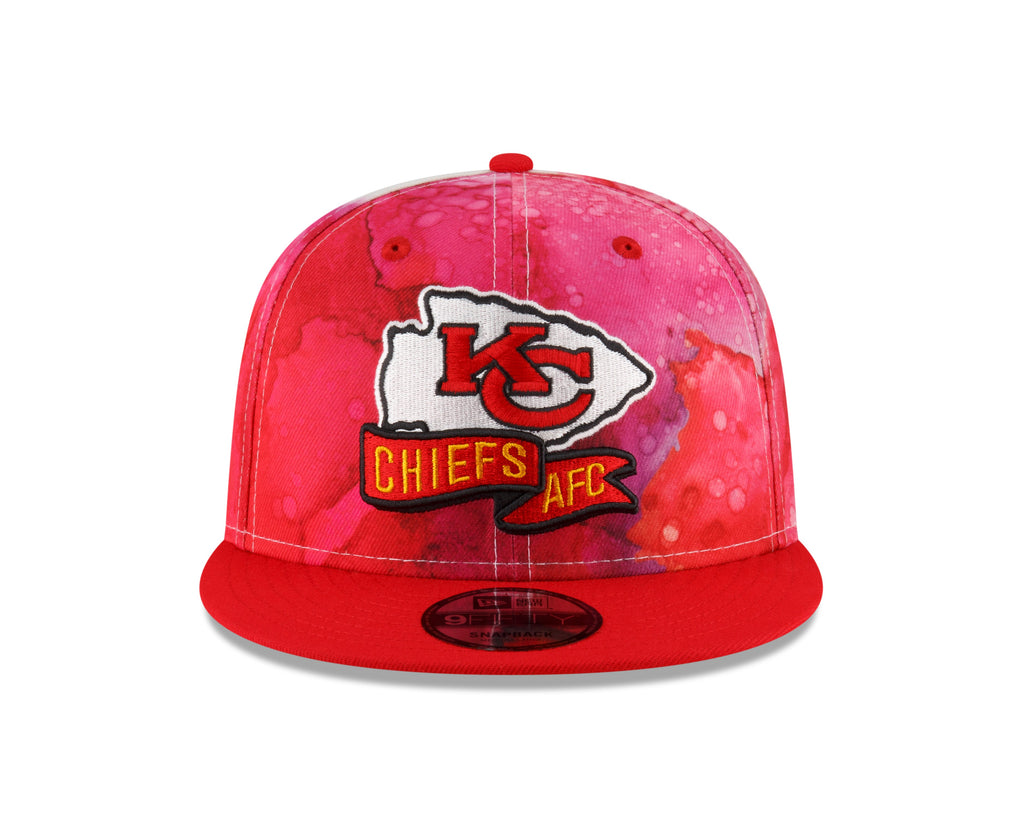Kansas City Chiefs New Era Ink 2022 NFL Sideline 9FIFTY Snapback Adjustable Hat for Men product image 2, provided for visual