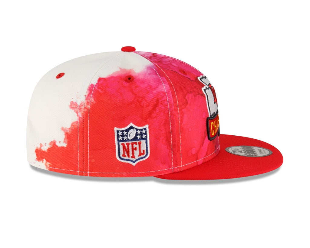 Kansas City Chiefs New Era Ink 2022 NFL Sideline 9FIFTY Snapback Adjustable Hat for Men product image 4, provided for visual