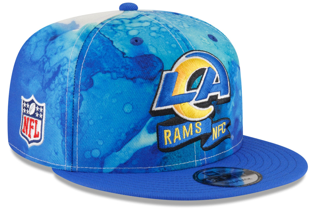 Los Angeles Rams New Era Ink 2022 NFL Sideline 9FIFTY Snapback Adjustable Hat for Men product image 1, provided for visual