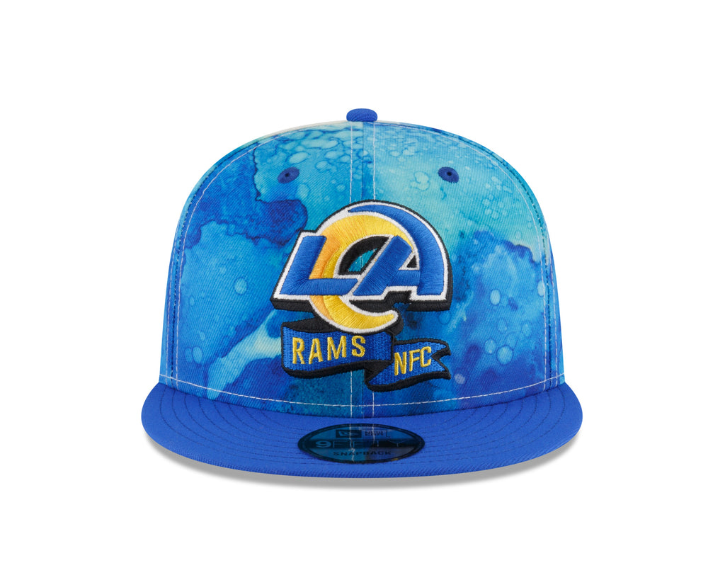 Los Angeles Rams New Era Ink 2022 NFL Sideline 9FIFTY Snapback Adjustable Hat for Men product image 2, provided for visual