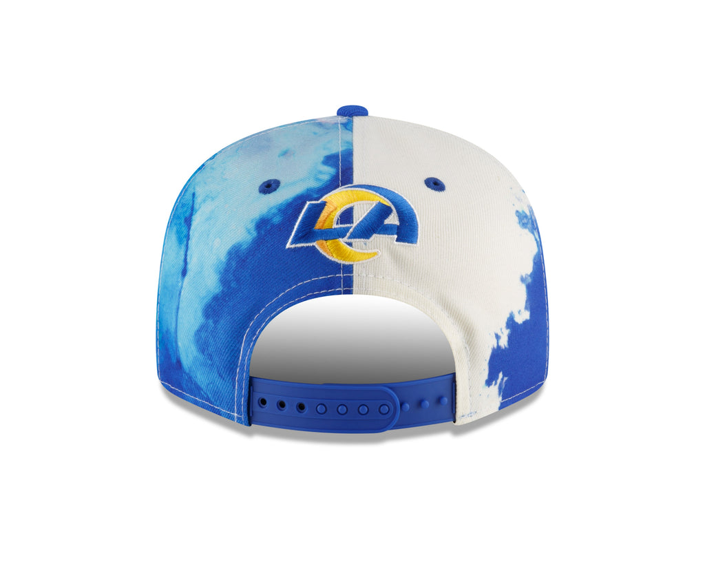 Los Angeles Rams New Era Ink 2022 NFL Sideline 9FIFTY Snapback Adjustable Hat for Men product image 6, provided for visual