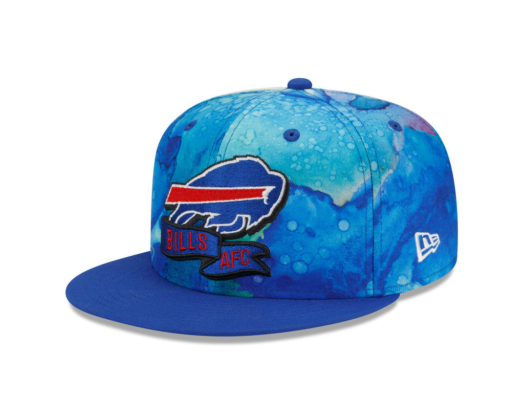Buffalo Bills New Era Ink 2022 NFL Sideline 9FIFTY Snapback Adjustable Hat for Men product image 3, provided for visual