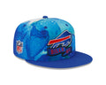 Buffalo Bills New Era Ink 2022 NFL Sideline 9FIFTY Snapback Adjustable Hat for Men product image 1, provided for visual