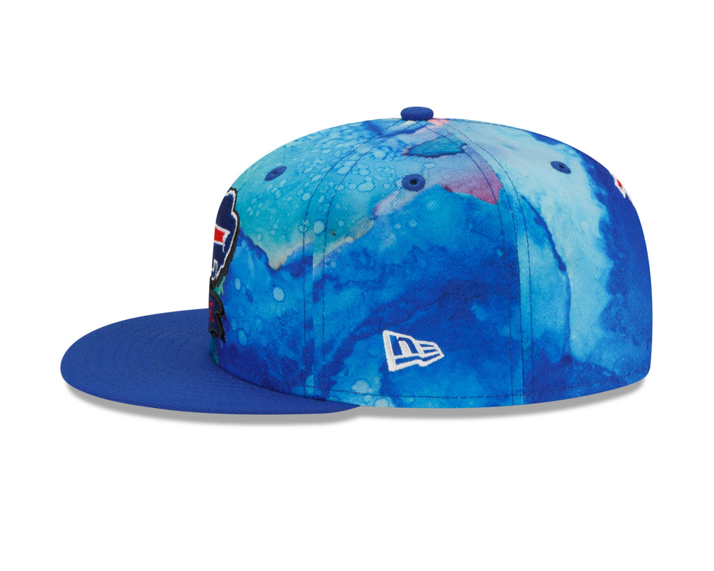 Buffalo Bills New Era Ink 2022 NFL Sideline 9FIFTY Snapback Adjustable Hat for Men product image 5, provided for visual