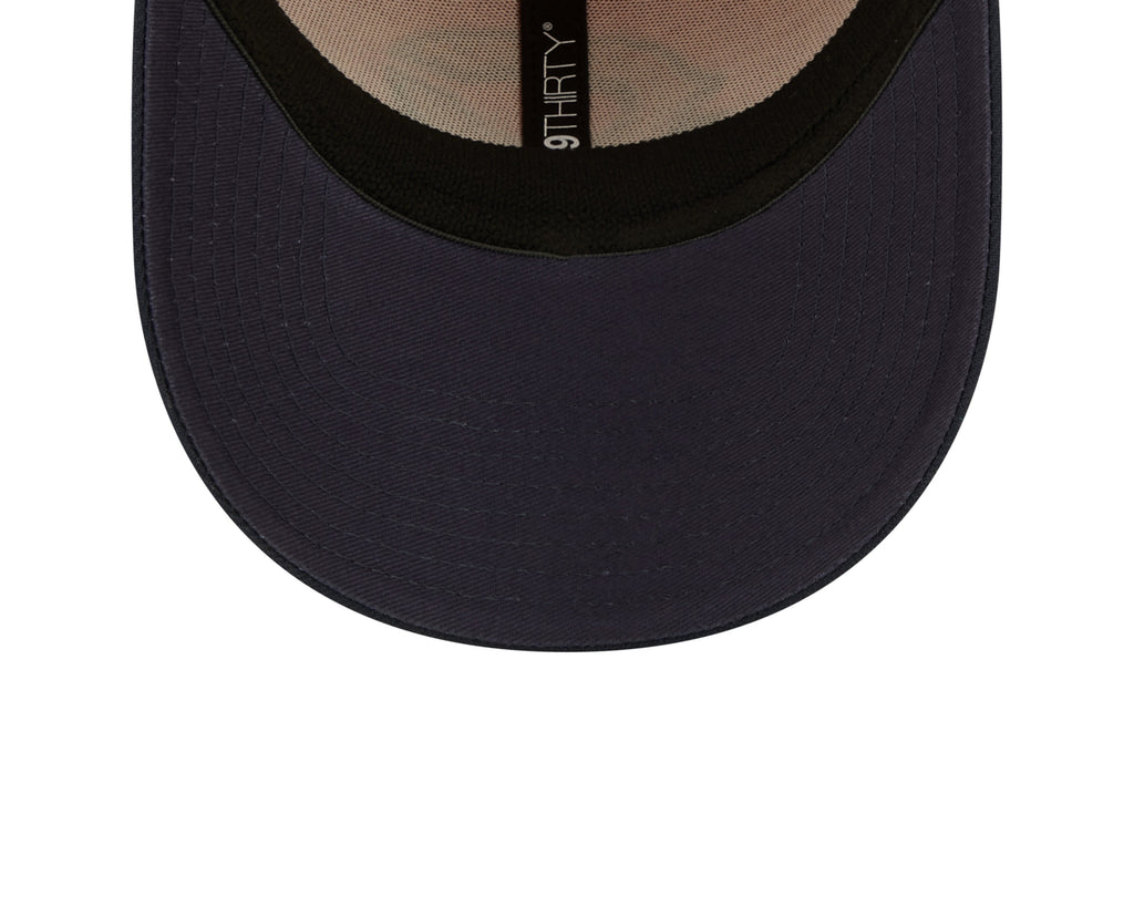 Chicago Bears Primary Logo New Era Orange/Navy 2022 Sideline 39THIRTY Flex Hat for Men product image 7, provided for visual