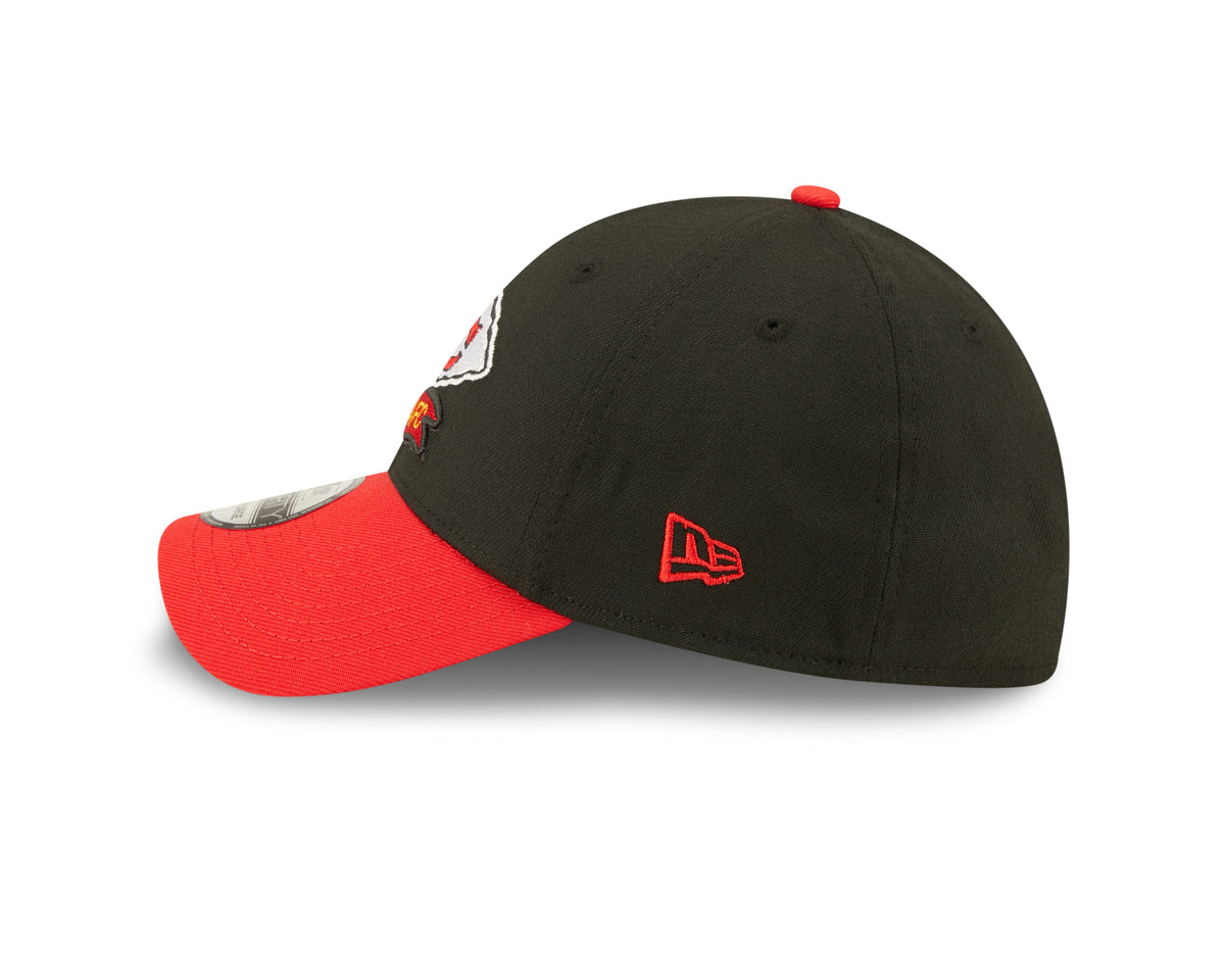 Kansas City Chiefs New Era Black/Red 2022 Sideline 39THIRTY Flex Hat for Men product image 5, provided for visual reference