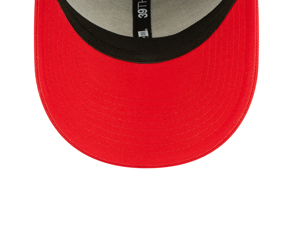 Kansas City Chiefs New Era Black/Red 2022 Sideline 39THIRTY Flex Hat for Men product image 7, provided for visual reference