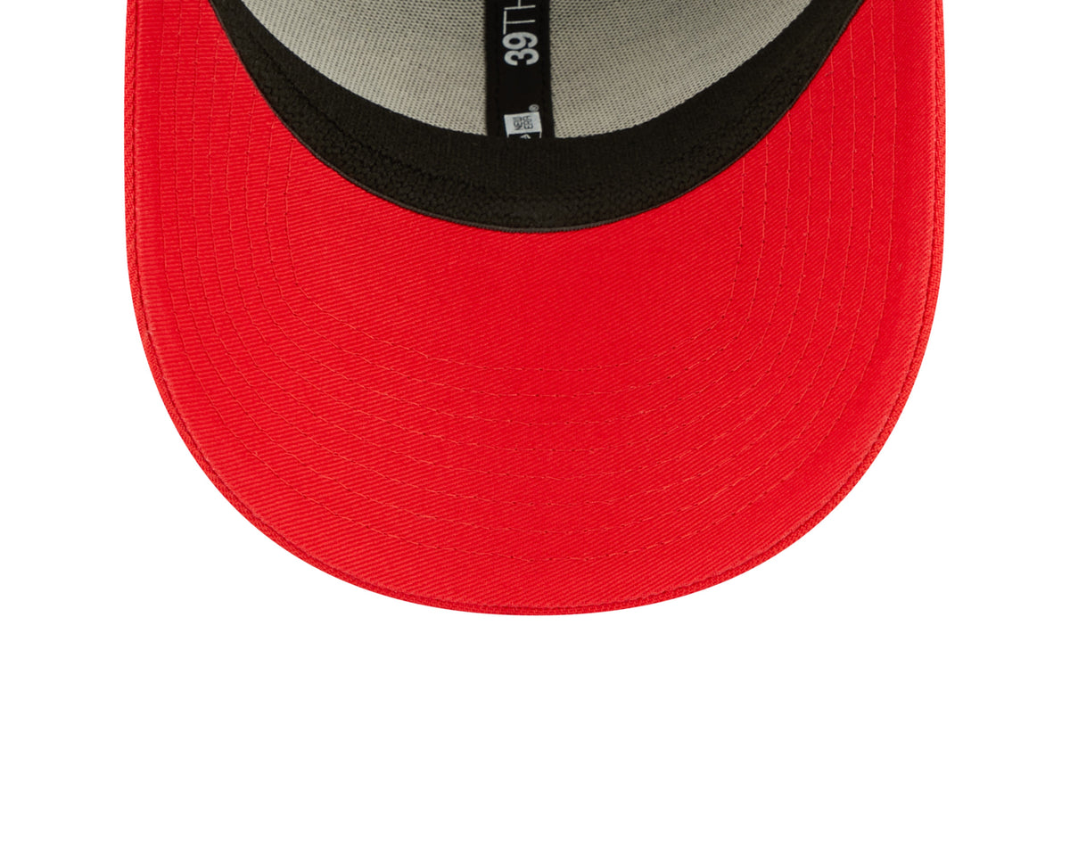 Kansas City Chiefs New Era Black/Red 2022 Sideline 39THIRTY Flex Hat for Men product image 7, provided for visual reference