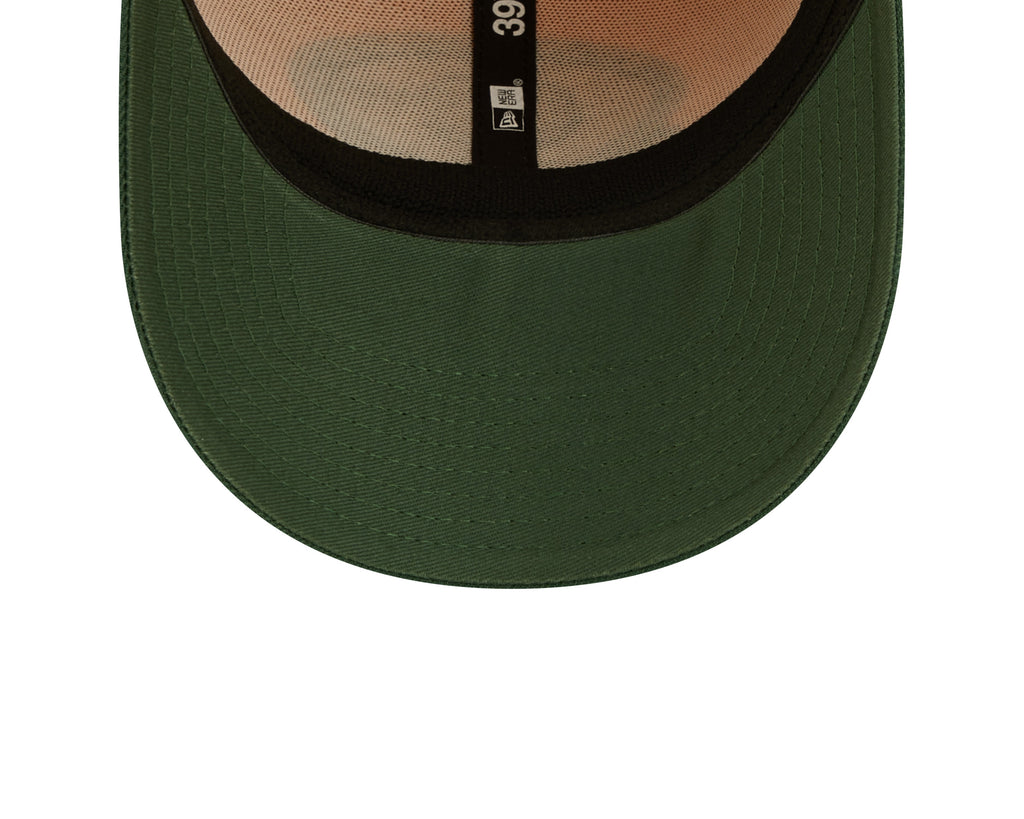 Green Bay Packers New Era Yellow/Green 2022 Sideline 39THIRTY Flex Hat for Men product image 7, provided for visual