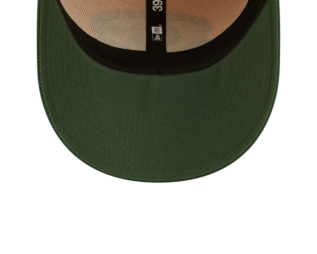 Green Bay Packers New Era Yellow/Green 2022 Sideline 39THIRTY Flex Hat for Men product image 7, provided for visual