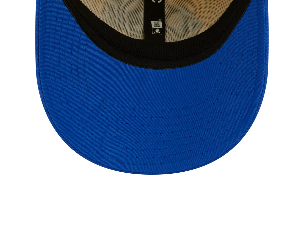 Los Angeles Rams New Era Yellow/Blue 2022 Sideline 39THIRTY Flex Hat for Men product image 7, provided for visual reference