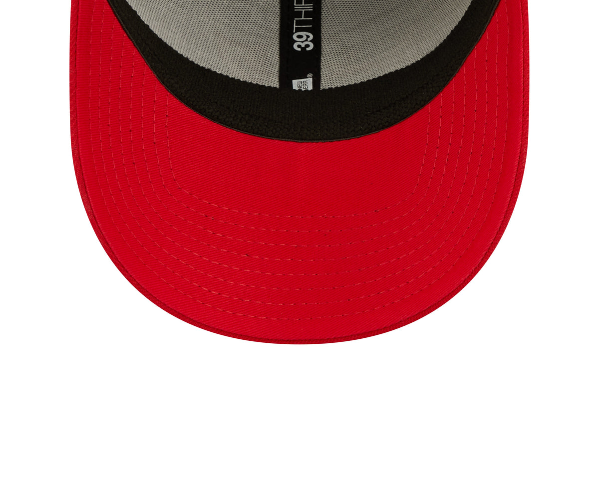 Tampa Bay Buccaneers New Era Pewter/Red 2022 Sideline 39THIRTY Flex Hat for Men product image 7, provided for visual
