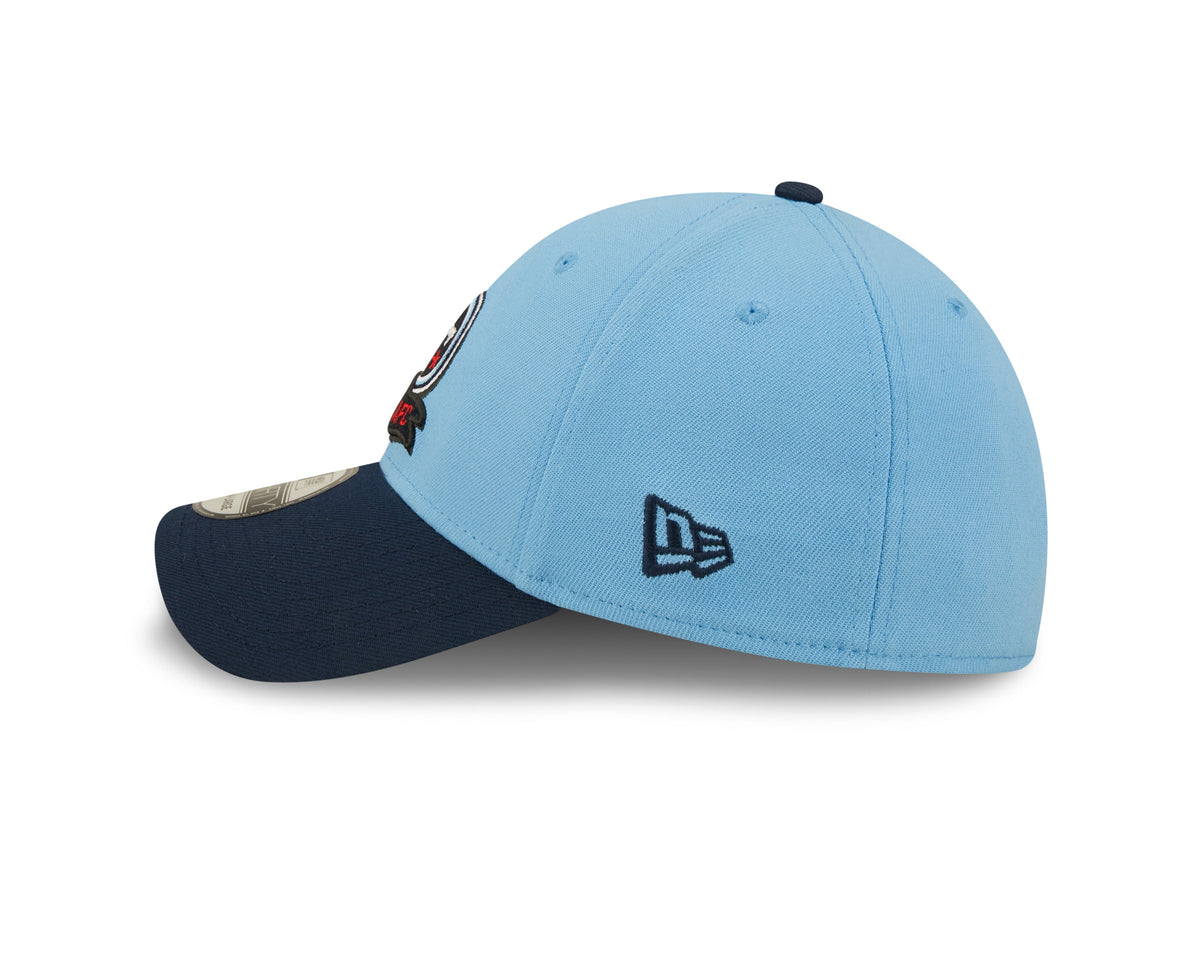 Tennessee Titans New Era Sky Blue/Navy 2022 Sideline 39THIRTY Flex Hat for Men product image 5, provided for visual