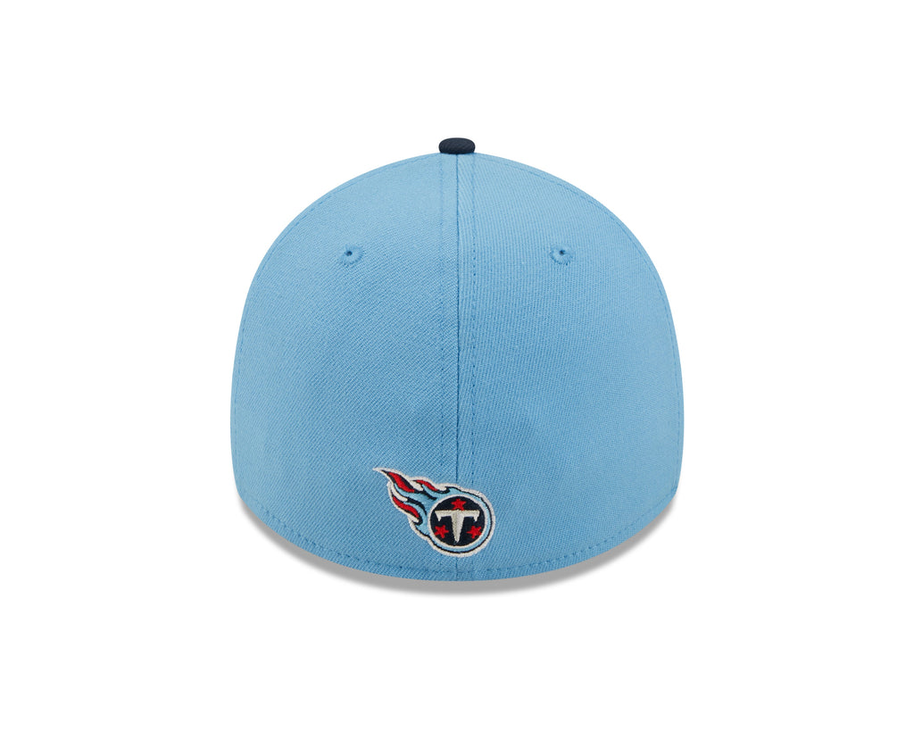 Tennessee Titans New Era Sky Blue/Navy 2022 Sideline 39THIRTY Flex Hat for Men product image 6, provided for visual